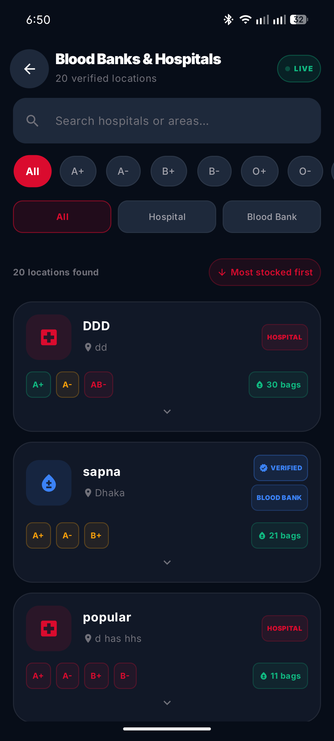 Blood Banks